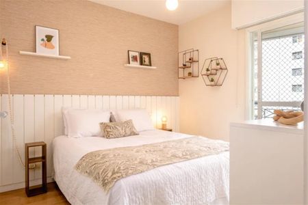 Suíte 1 de apartamento à venda com 1 quarto, 45m² em Vila Nova Conceição, São Paulo