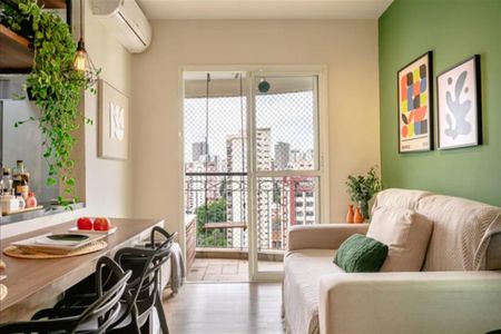Sala de apartamento à venda com 1 quarto, 45m² em Vila Nova Conceição, São Paulo