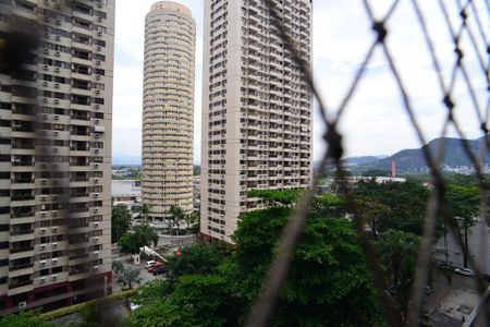 Vista da Varanda de apartamento para alugar com 1 quarto, 65m² em Barra da Tijuca, Rio de Janeiro