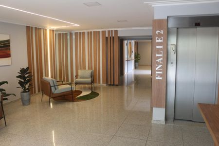 Apartamento à venda com 117m², 3 quartos e 2 vagasHall social