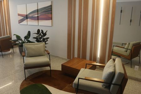 Apartamento à venda com 117m², 3 quartos e 2 vagasHall social