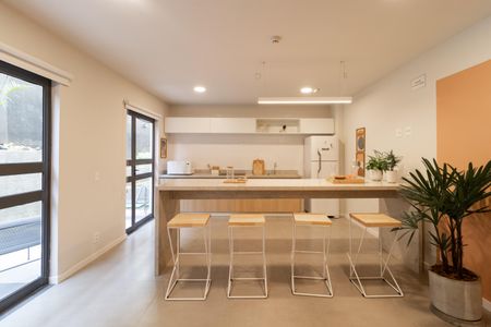 Apartamento para alugar com 25m², 1 quarto e sem vaga Apartamento para alugar com 25m², 1 quarto e sem vagaÁrea comum - Salão de festas