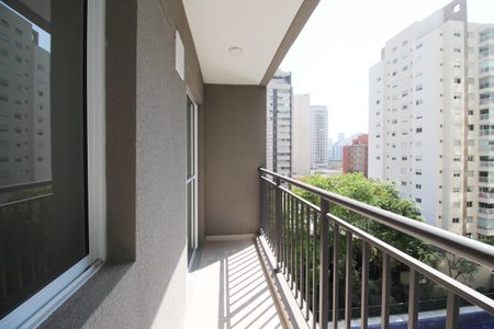 Varanda de apartamento à venda com 1 quarto, 30m² em Vila Olímpia, São Paulo