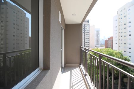 Varanda de apartamento à venda com 1 quarto, 30m² em Vila Olímpia, São Paulo