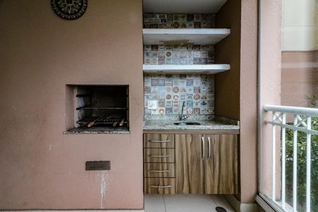 Varanda de apartamento à venda com 3 quartos, 105m² em Jardim Cláudia, São Paulo