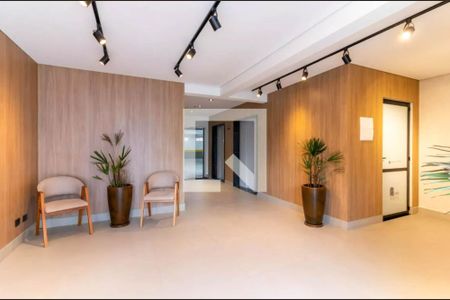 Apartamento para alugar com 39m², 1 quarto e 1 vaga Apartamento para alugar com 39m², 1 quarto e 1 vagaHall social