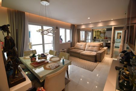 Sala de apartamento à venda com 3 quartos, 83m² em Mansões Santo Antônio, Campinas