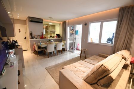 Sala de apartamento à venda com 3 quartos, 83m² em Mansões Santo Antônio, Campinas