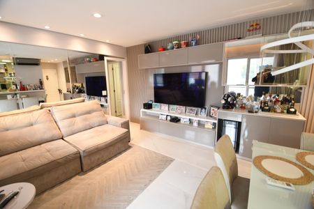 Sala de apartamento à venda com 3 quartos, 83m² em Mansões Santo Antônio, Campinas