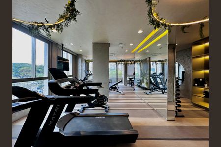 Apartamento para alugar com 32m², 1 quarto e sem vagaAcademia