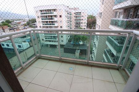 Varanda da Sala de apartamento para alugar com 2 quartos, 62m² em Taquara, Rio de Janeiro