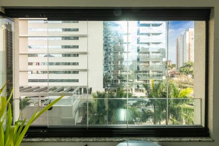 Vista da Varanda de kitnet/studio para alugar com 1 quarto, 47m² em Centro, Campinas