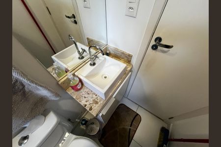 Banheiro de apartamento à venda com 1 quarto, 32m² em Vila Dom Pedro Ii, São Paulo