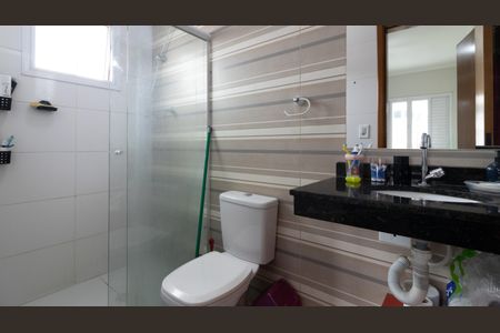 Banheiro da Suíte de casa à venda com 2 quartos, 90m² em Vila Rio Branco, São Paulo