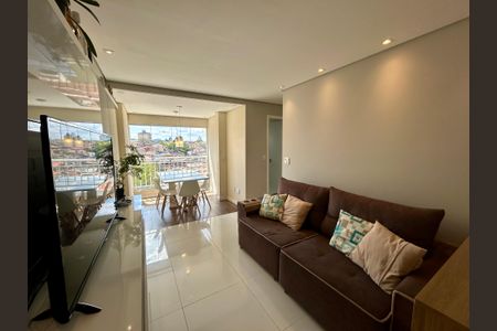 Sala de apartamento à venda com 2 quartos, 50m² em Vila Augusta, Guarulhos