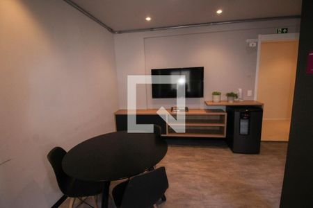 Apartamento à venda com 24m², 1 quarto e sem vagaSala de jogos 