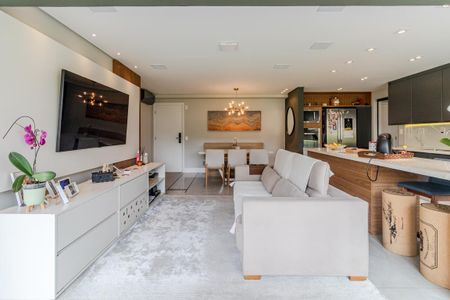 Sala de apartamento à venda com 3 quartos, 130m² em Pompeia, São Paulo