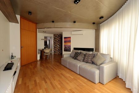 Sala de Estar de apartamento para alugar com 2 quartos, 100m² em Jardim, Santo André