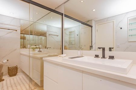 Apartamento à venda com 205m², 3 quartos e 4 vagasBanheiro da Suíte 3