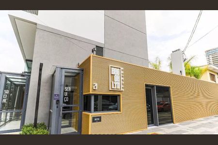 Studio para alugar com 22m², 1 quarto e sem vagaFachada e portaria