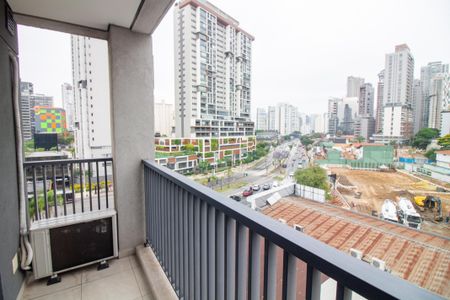 Studio para alugar com 22m², 1 quarto e sem vagaSacada