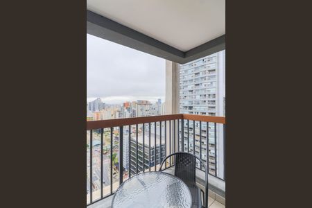 Studio à venda com 28m², 1 quarto e sem vagaVaranda