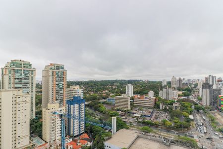 Studio à venda com 28m², 1 quarto e sem vagaVista da Varanda