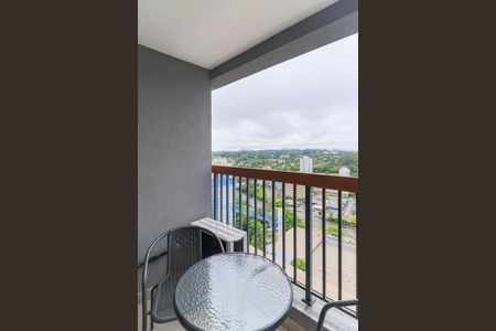 Studio à venda com 28m², 1 quarto e sem vagaVaranda