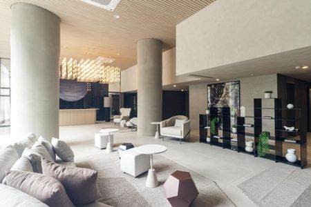 Studio para alugar com 31m², 1 quarto e sem vaga Studio para alugar com 31m², 1 quarto e sem vagaÁrea comum - Hall Social