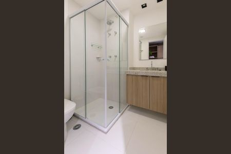 Studio para alugar com 31m², 1 quarto e sem vaga Studio para alugar com 31m², 1 quarto e sem vagaBanheiro Social