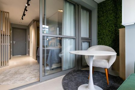 Studio para alugar com 31m², 1 quarto e sem vaga Studio para alugar com 31m², 1 quarto e sem vagaVaranda do Studio