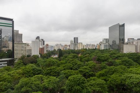 Studio para alugar com 31m², 1 quarto e sem vaga Studio para alugar com 31m², 1 quarto e sem vagaVista da Varanda do Studio