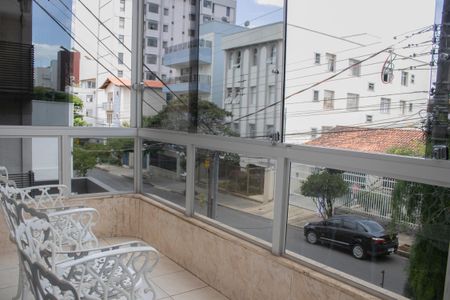 Varanda da Sala 1 de apartamento à venda com 4 quartos, 185m² em Cidade Nova, Belo Horizonte