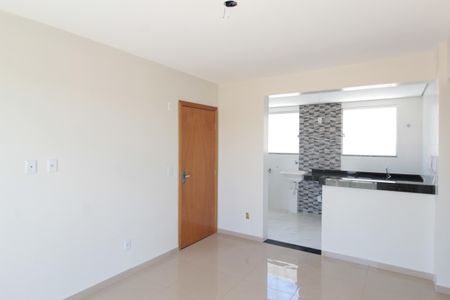 Sala de apartamento à venda com 2 quartos, 57m² em Coqueiros, Belo Horizonte