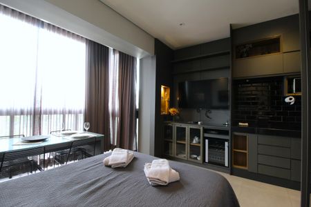 Studio à venda com 28m², 1 quarto e 1 vagaStudio