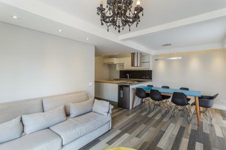 Sala de apartamento à venda com 2 quartos, 80m² em Vila Nova Conceição, São Paulo