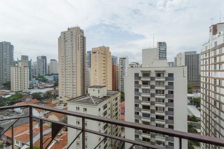Varanda de apartamento à venda com 2 quartos, 80m² em Vila Nova Conceição, São Paulo