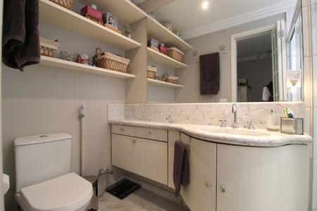 Apartamento para alugar com 80m², 1 quarto e 1 vagaBanheiro da Suíte