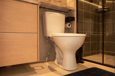 Studio para alugar com 27m², 1 quarto e sem vagaBanheiro