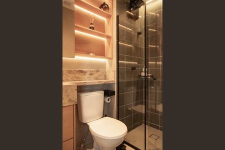 Studio para alugar com 27m², 1 quarto e sem vagaBanheiro