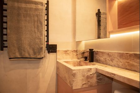 Studio para alugar com 27m², 1 quarto e sem vagaBanheiro