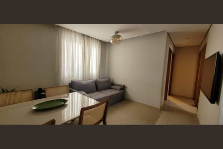 Sala de apartamento à venda com 3 quartos, 60m² em Planalto, Belo Horizonte