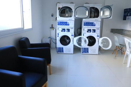 Studio para alugar com 25m², 1 quarto e 1 vagaLavanderia