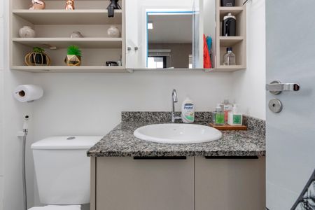 Studio à venda com 26m², 1 quarto e sem vaga Studio à venda com 26m², 1 quarto e sem vagaBanheiro