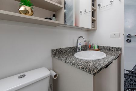 Studio à venda com 26m², 1 quarto e sem vaga Studio à venda com 26m², 1 quarto e sem vagaBanheiro