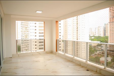 varanda de apartamento para alugar com 3 quartos, 160m² em Jardim América, Goiânia