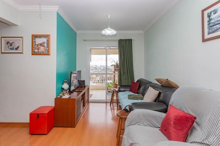 Sala de apartamento à venda com 3 quartos, 74m² em Vila das Merces, São Paulo