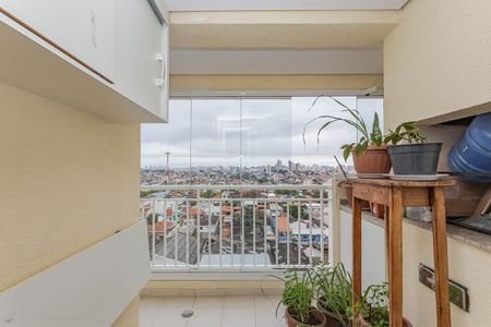 Varanda de apartamento à venda com 3 quartos, 74m² em Vila das Merces, São Paulo