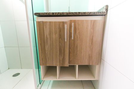 Casa de condomínio à venda com 57m², 2 quartos e 1 vagaBanheiro da Suíte 2