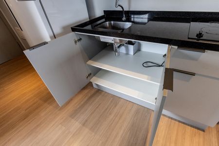 Studio para alugar com 34m², 2 quartos e sem vagaSala/Cozinha